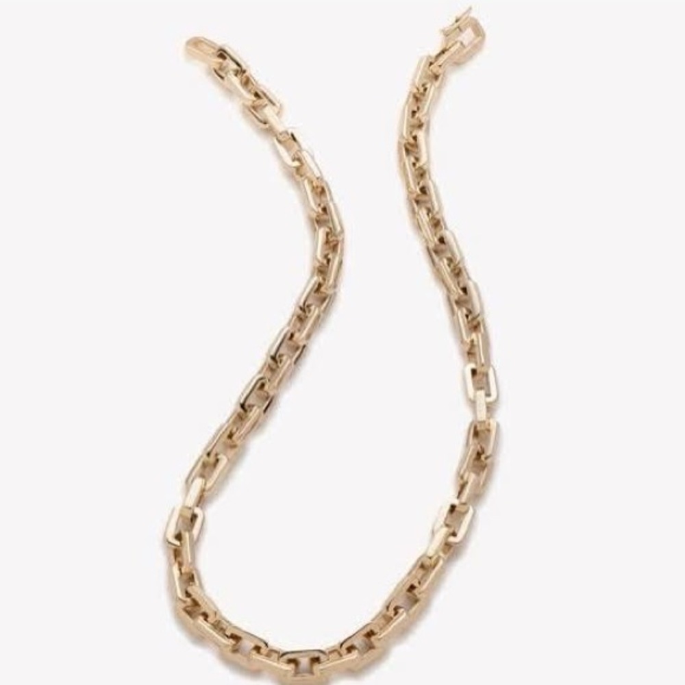 Eddie Borgo Supra Gold Chain Necklace